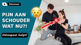 Schouderpijn onderzoek en behandeling – Ruben den Hartog Osteopathie [upl. by Ivgnout]