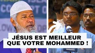 Ce chrétien ose dire que JÉSUS est MEILLEUR que MOHAMMED   Zakir Naik en français [upl. by Euf]