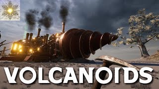 Volcanoids  erste Schritte  Gameplay German Deutsch [upl. by Nohsyar]