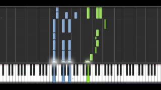 K anime アニメ「K」 Special ed  Circle of Friends piano Synthesia [upl. by Animsaj]