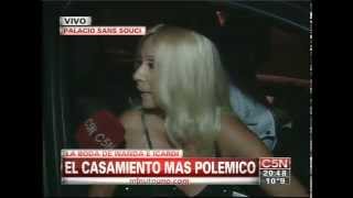 C5N  SOCIEDAD ROBERTITO FUNES EN EL CASAMIENTO DE WANDA E ICARDI PARTE 2 [upl. by Ayoral404]