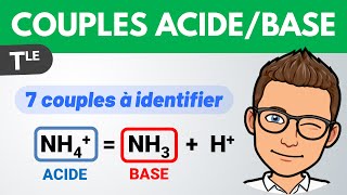 Couple ACIDEBASE 🎯 Comment les identifier   Terminale spécialité  Chimie [upl. by Gnuhc]