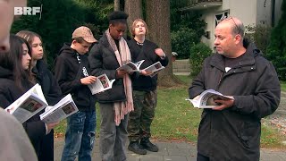 80 Jahre Befreiung Aachener Schüler auf den Spuren der Mörder von Franz Oppenhoff [upl. by Erlin]