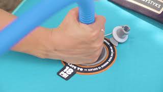 How to inflate and deflate your inflatable Stand Up Paddle Board iSUP [upl. by Kovacev]