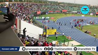 Men’s 100m final race at 2023 African Games • Azamati [upl. by Ehling]