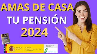 🚀💰PENSION DE LAS AMAS DE CASA 2024 Como Cobrar 518 € euros al mes🟢 etoro [upl. by Ailat]