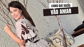 LOOKS PLUS SIZE NO BRÁS  Dona Charme  Crente Chic [upl. by Melville193]