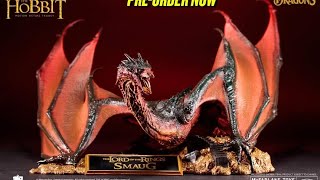 New McFarlane toys the hobbit Smaug dragon collectible figure revealed preorder info [upl. by Wack152]