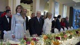 Brindisi del Presidente Mattarella al pranzo in occasione del G7 [upl. by Clemmy427]