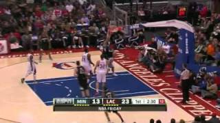 Darko Milicic dunk vs Clippers 20012012 [upl. by Lonne282]