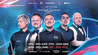 WATCH LIVE  2024 BetVictor Championship League Snooker Ranking Edition Day 12 [upl. by Stalder]