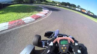 125cc Rotax Go Kart Kembla Grange 002 [upl. by Anallese679]