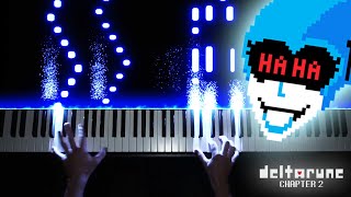 Attack of the Killer Queen  DELTARUNE Chapter 2 Piano [upl. by Hadwin]