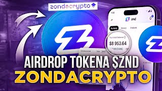 Airdrop tokena ZND od giełdy ZondaCrypto 🪂 [upl. by Blackman]