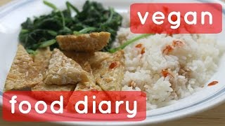 What I Ate in 2 Minutes Vegan [upl. by Aitsirk]