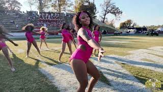 WSSU Scarlet Lace vs JCSU Blue Satin  Dance Battle 5th Quarter 2024 [upl. by Einohtna]