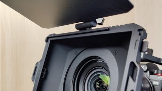 A Camera Matte Box that works with SCREWON FILTERS  SmallRig Mini Mattebox [upl. by Lobell]