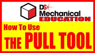 DesignSpark Mechanical Tutorial  The Pull Tool IN DEPTH DSM08 [upl. by Trilby]