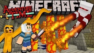 Minecraft Adventure Time with Jake The Lost Potato  Ep2  Fire Fiends [upl. by Attelra]