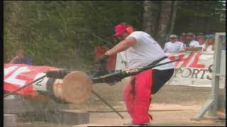 STIHL TIMBERSPORTS® Vault 1997 Single Buck and Hot Saw in Trenton Maine [upl. by Salis]