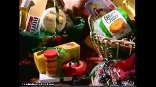 Wegmans Grocery Stores Ad Christmas Gift Basket 1994 [upl. by Ayotol]