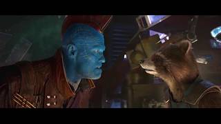 guardians of the galaxy 2 yondu rocket scene [upl. by Anyer]