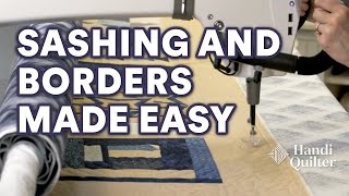 Sashing and Borders Made Easy [upl. by Ayle]