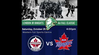 Oct 25 vs Vaughn Rangers [upl. by Harod]