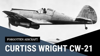 Worthy of an Oscar The Curtiss Wright CW21 Demon [upl. by Sucramraj]