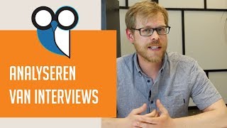 Interviews analyseren voor je scriptie hoe doe je dat [upl. by Vashtia]