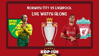 Norwich vs Liverpool 03 final score  WATCH ALONG LIVE [upl. by Balbinder]