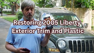 Restoring Jeep Liberty Exterior Trim Using ArmorAll Outlast [upl. by Ilona229]