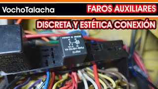 Cómo conectar faros auxiliares una forma que no habías visto antes  VochoTalacha [upl. by Korff929]