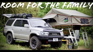 Room for the family Off Road trailer at Nash Oakland Wild Camping [upl. by Aivatnuhs253]