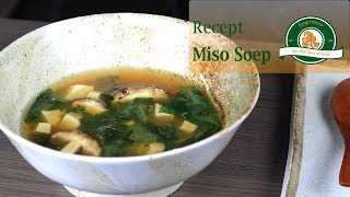 Recept De lekkerste Japanse Miso Soep maken ook vegan [upl. by Noyes]