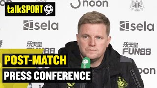 Eddie Howe PRAISES his side after beating Crystal Palace 40 at home  PostMatch Press Conference [upl. by Ahsakat]