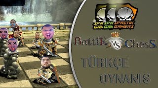 TEK YEDİ OYUN BOZUK DEDİ  Battle Vs Chess  Türkçe Oynanış [upl. by Ahsehyt]