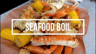 Seafood Boil Recipe In A Pot [upl. by Iinde]