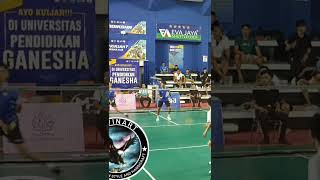 Uniba Banyuwangi AlvinoGalih badminton badmintonlovers uniba undikshaopen [upl. by Urbain]