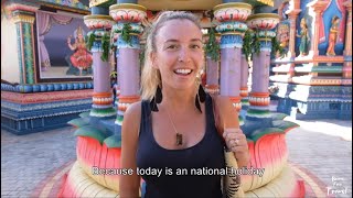 Mauritius CAVADEE inside one of the islands most colorful festivals  Travel Vlogs [upl. by Issiah]