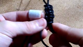 Tressage dun bracelet Squelette n°32 [upl. by Chaffin]