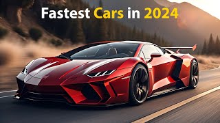 Top 10 Fastest Cars of 2024 🚗💨 [upl. by Nylekoorb434]