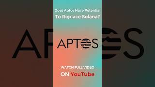 SOLANA vs APTOS  Is APTOS APT Really BETTER Then Solana amp Ethereum shorts [upl. by Buerger]