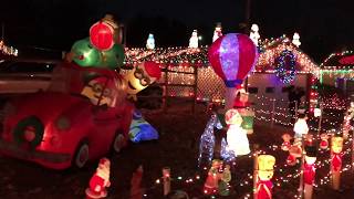 Top of the Hill Christmas lights  Smiths Christmas lights  Wilmington Delaware [upl. by Jareen]