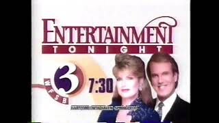 WFSB Next Entertainment Tonight 1994 [upl. by Spevek]