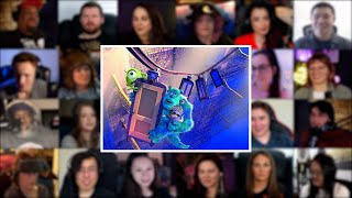 Door Chase Scene  Monster Inc  Reaction Mashup  monsterinc [upl. by Terchie]