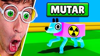 24 HORAS criando PERROS MUTANTES 👽🧪☢️ experimento científico 🔥  Wobbledogs TEKENDO [upl. by Onfroi364]