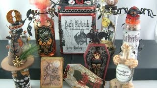 Pretty Potions amp Poisons Apothecary Event Tutorial 2  Altering Bottles amp Tins Part One of Two [upl. by Anees]