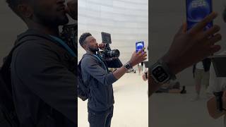 mkbhd in Action at the iPhone16 launch 🎥 [upl. by Ayotal]