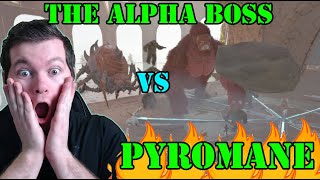 Ark Pyromane VS Center Boss Solo  How to defeat the alpha Center boss on official Servers 2024 [upl. by Yllil]